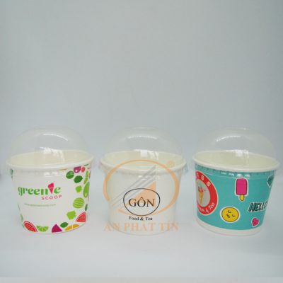 tô giấy kem 7oz 2pe
