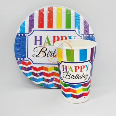 Dĩa giấy in hoa văn